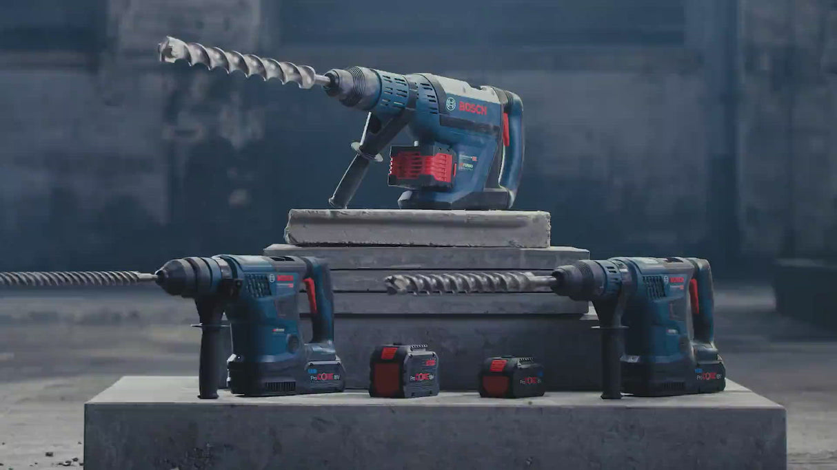 Cordless hammer Bosch GBH 18V-45C 12Ah