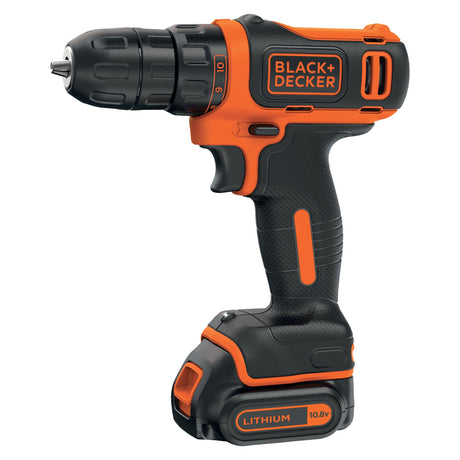 Trapano Avvitatore Black+Decker BDCDD12K-QW 10.8V