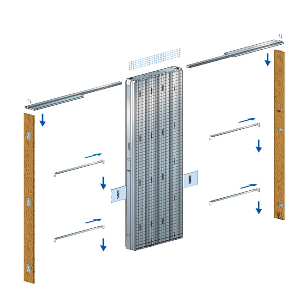 Scrigno Gold Praktisk Gipsram 170mm h 2100