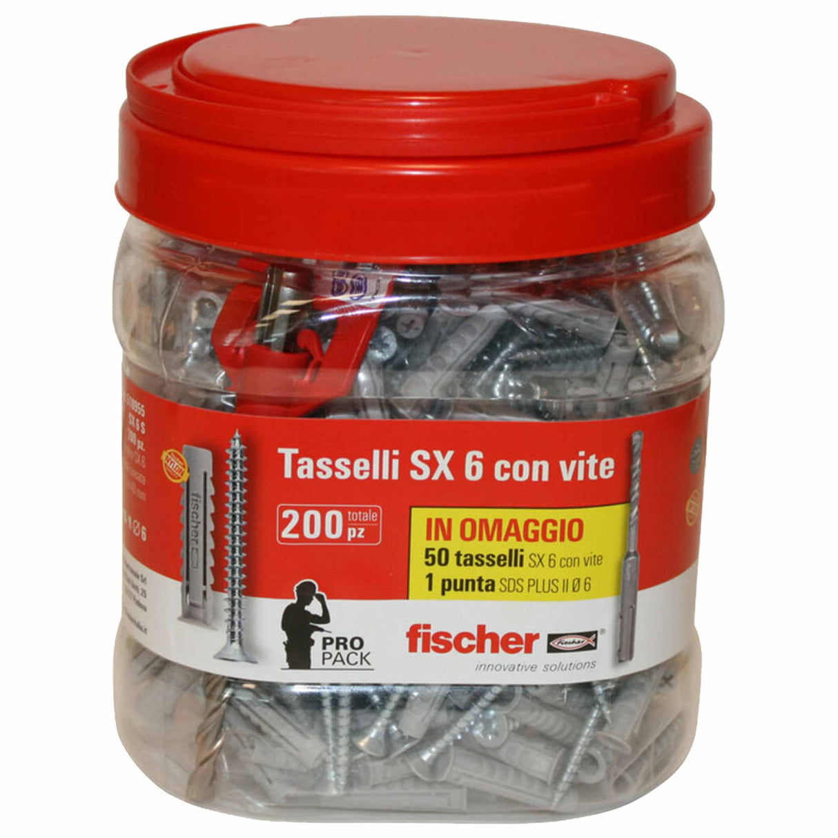Tasselli in nylon Fischer SX Plus S